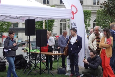 11 avril 2024 - intervention au parlement européen à Bruxelles