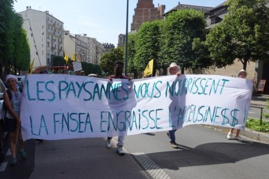 19 juin 2025 - Manifestation CONTRE LA LOI Duplom à RENNES (35)