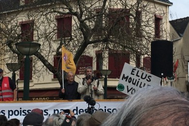 22 février 2025 - Manifestation pour l'eau à Redon (35)