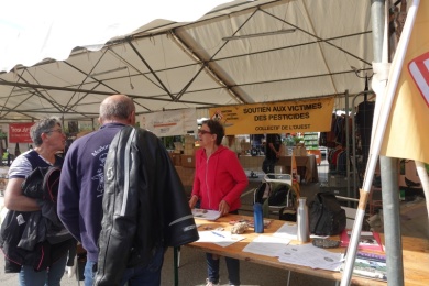 28 septembre 2025 - stand à la foire bio de MUZILLAC (56)
