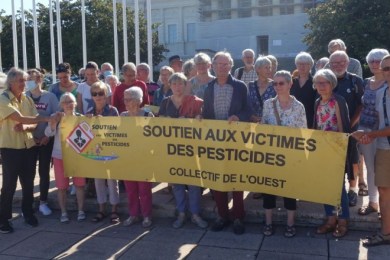 6 septembre  2021 - soutien à Odette Gruau  au tribunal judiciaire d'Angers