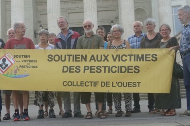 8 septembre 2023 - Tribunal Angers : soutien à Odette Gruau