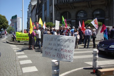 4 juin 2015 - Rassemblement de soutien à E. Le Goffic